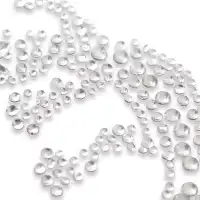 Strass-Transfer Echse silber