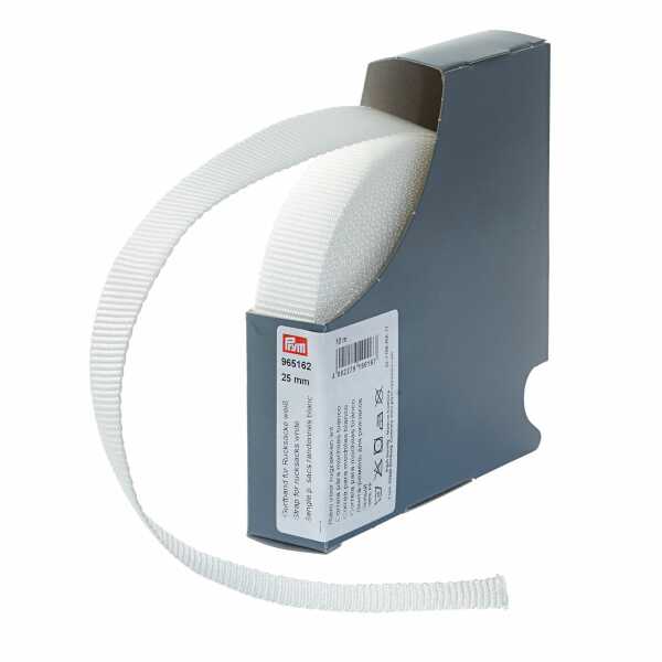 Gurtband für Rucksäcke 25 mm weiß 965162