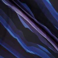Wavy Stripes by lycklig Design Softshell Wellen Farbverlauf erika, blau, schwarz