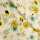 Dauborn Viskosejersey Blumen natur, gelb, trürkis