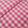 Veneza Baumwolle kariert 20mm pink, weiß