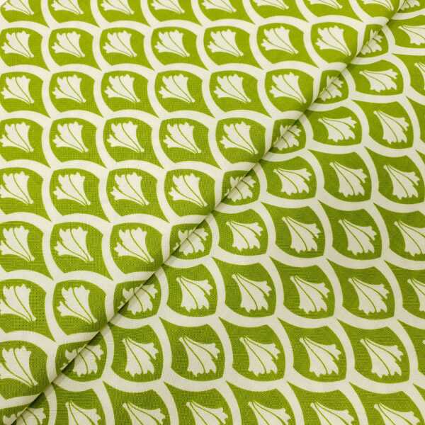 Vintage Verona by Emily Taylor Patchworkstoff Ornamente natur, oliv