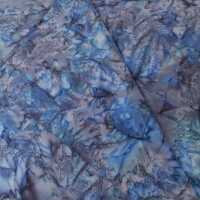 Franz Patchworkstoff Batik dunkelblau, grau
