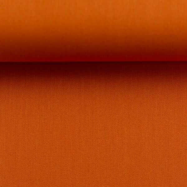 Heide Baumwolle uni orange 423