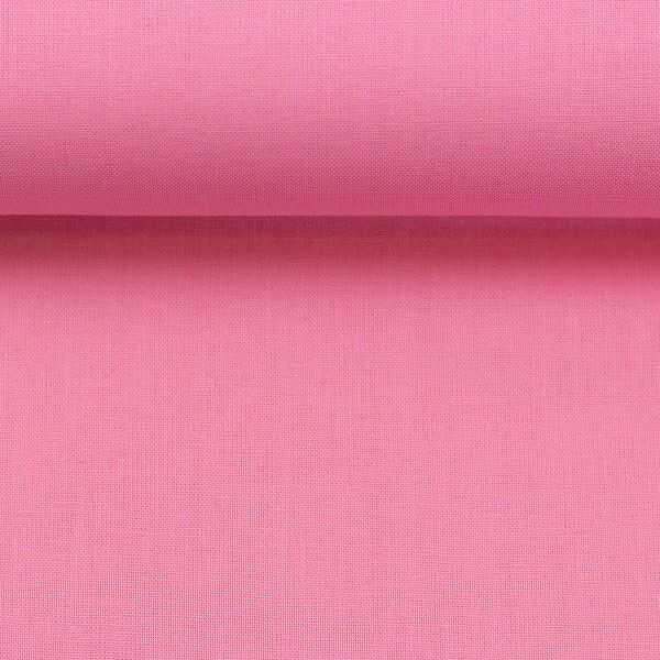 Heide Baumwolle uni rosa 432