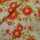 Daydream by Cyndi Walker Patchworkstoffe Blumen   natur, orange, kiwi