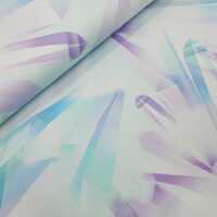 Crystal Magic by lycklig design Baumwolljersey Kristalle mint, türkis, flieder