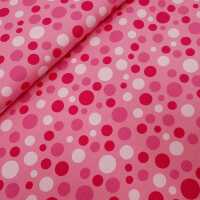 Bubbles Baumwolljersey Punkte pink, rosa