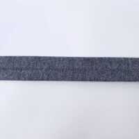 Jerseyband gefalzt 20mm grau meliert Fb.78