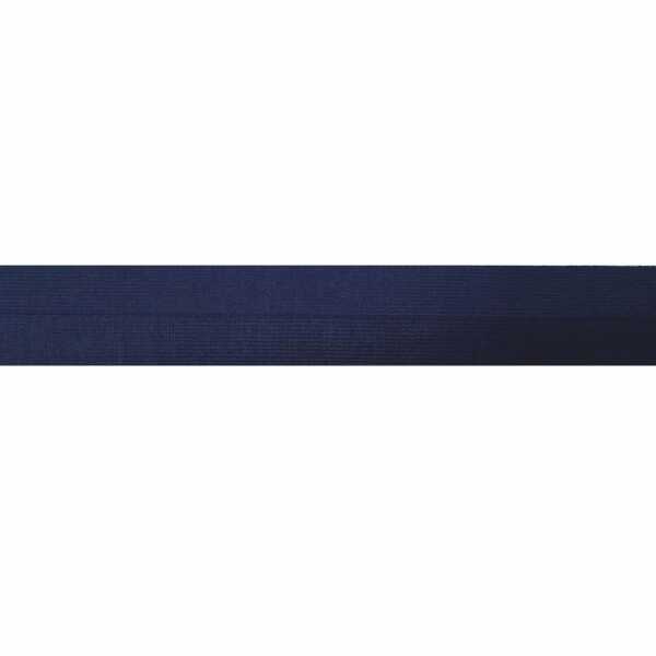 Jerseyband gefalzt 20mm dunkelblau