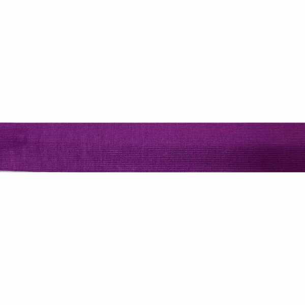 Jerseyband gefalzt 20mm violett