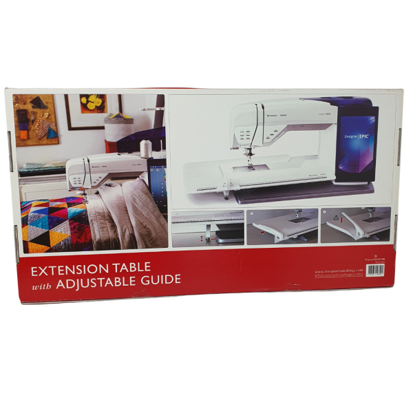 Husqvarna Viking Extension Table with adjustable Guide