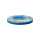 Polyesterknopf 4-Loch blau marmoriert 23mm x 4mm