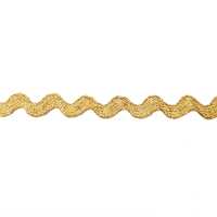 Brokat Zackenlitze 8mm gold