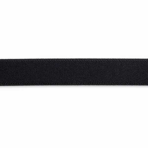 Velour-Elastic 25 mm schwarz 953159