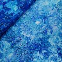 Floralessence by Quilting Treasur Patchworkstoff Blumen blau