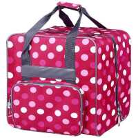 Overlocktasche XL Multicolor rot 44 x 37 x 41cm