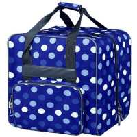 Overlocktasche XL Multicolor blau, 44 x 37 x 41cm
