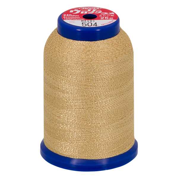 baby lock Metallic Bauschgarn, 1000m Gold & Beige 504