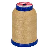 baby lock Metallic Bauschgarn, 1000m Gold & Beige 504