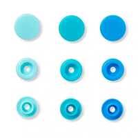NF Druckkn Color Snaps rund 12,4 mm blau 393000