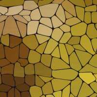 Mosaiik by Bienvenido Colorido, Jersey Baumwolle, gelb