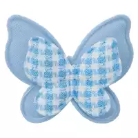 Zierteil Schmetterling blau