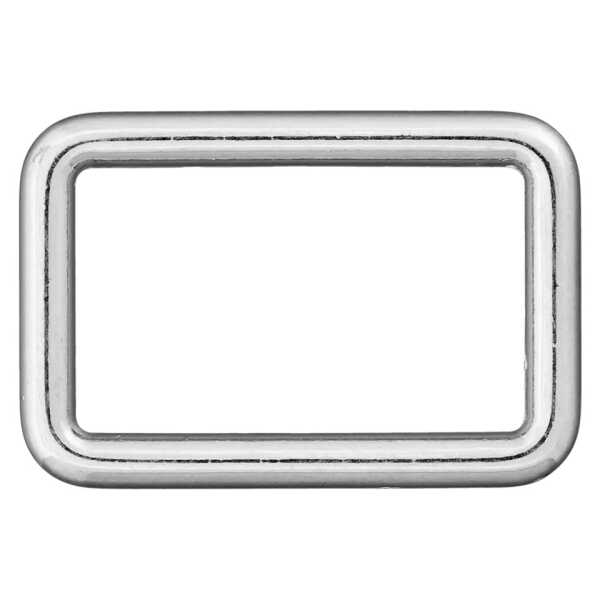 Rechteck-Ring 50mm silber