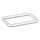 Rechteck-Ring 50mm silber