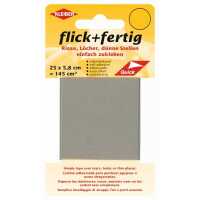flick + fertig grau 25 x 5,8 cm = 145cm