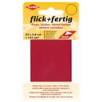 flick + fertig rot 25 x 5,8 cm = 145 cm