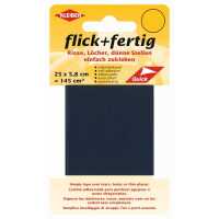 flick + fertig dunkelblau 25 x 5,8 cm = 145 cm²