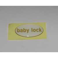 Aufkleber baby lock