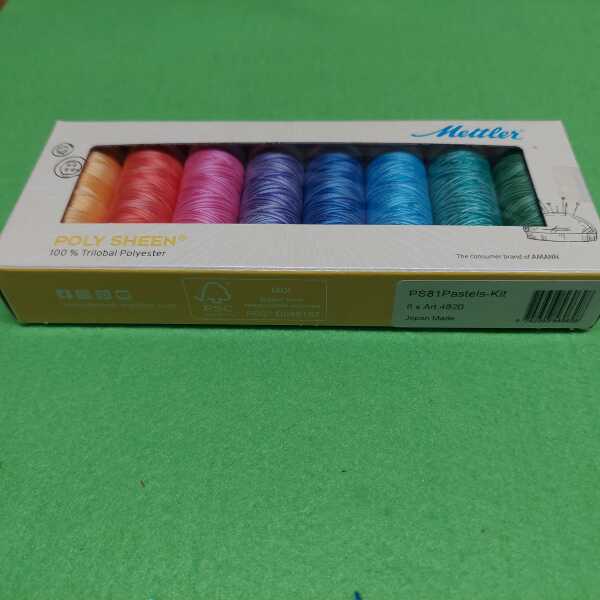 Poly Sheen Multi 8 x 200m Pastel-Kit M