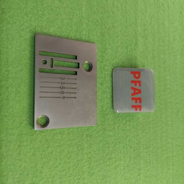 Stichplatte PFAFF 297 - 800 Serie gebr.