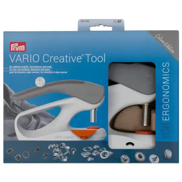 VARIO Creative Tool, Colour Edition Alabasterweiß/Grau/Orange 390906