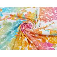Baumwoll Jersey Druck Blütenwiese by LIEBEfein Blumen bunt