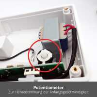 Anlasser elektronisch ohne Kabel mit 2 Geschwindigkeitsstufen Typ AW 0251 NEU