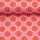 Bilbao, Baumwolle Webware grafische Blüten, rosa