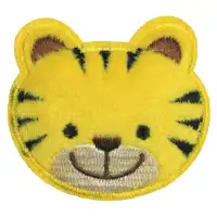 Applikation Tiger, gelb 923233