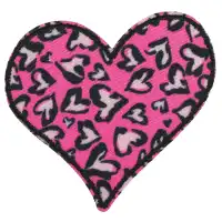 Applikation Herz, pink 922020