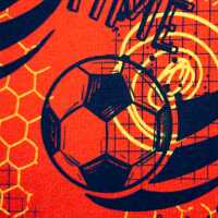 Soccer Jersey Baumwolle Fußball rot