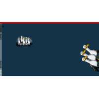 Seagull Ole by Thorsten Berger FrenchTerry blau Panel