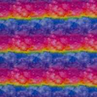Elias Jersey Baumwolle Wasserfarbe, Regenbogenstrifen, bunt