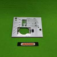 Janome Gradstichplatte + Gradstichfuß kpl. Skyline S3