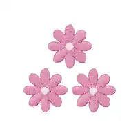 Applikation Blumen klein, rosa 926732