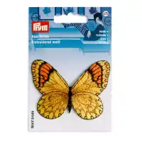 Applikation Schmetterling, gelb 926697