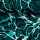Pop Art Waves by Thorsten Berger Viskose Webware petrol