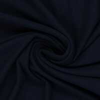 Maike French Terry uni  dunkelblau 596