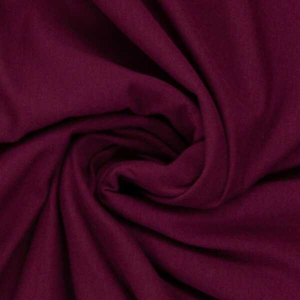 Maike French Terry uni  bordeaux 937